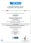 2015 Certificat ISO9001 francais