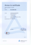 Certificate ISO22000 EN WO